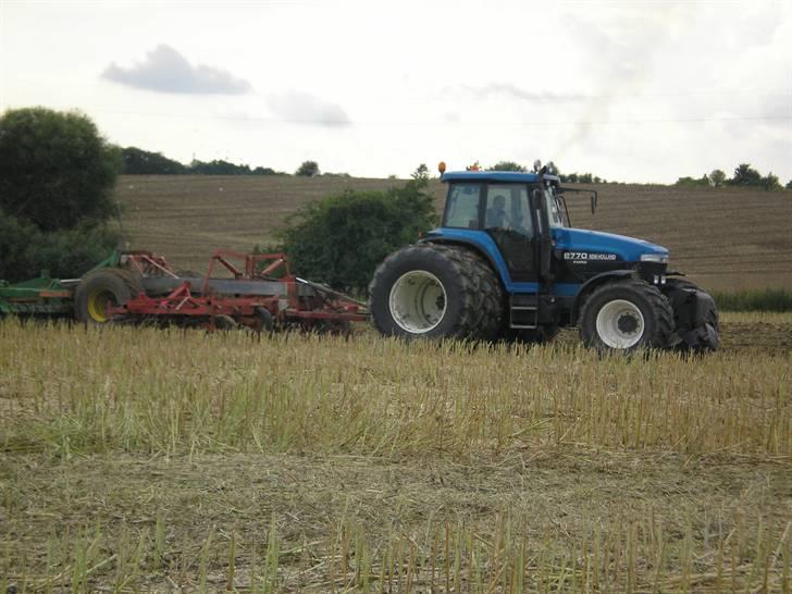 Her er lidt fra min gamle arbejds plads - Her er jeg ude og harve med min traktor billede 10