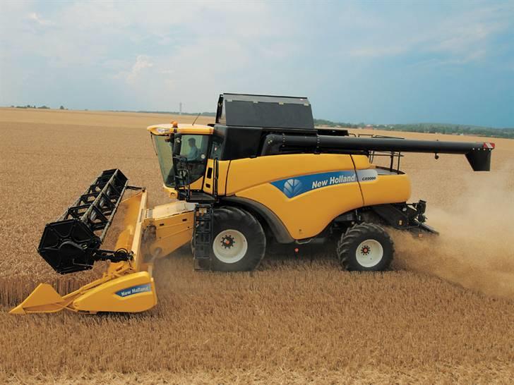 Her er lidt fra min gamle arbejds plads - Sådan en mejetærsker har min chef lige købt er ikke kommet endnu det er en 30 fods han har købt billede 14