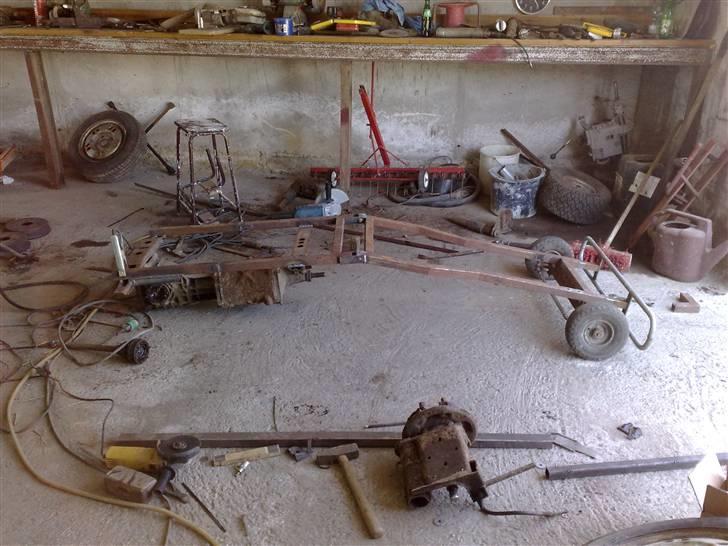 Garden Puller Projekt. - Bagtøj og gearkassen er på. billede 2