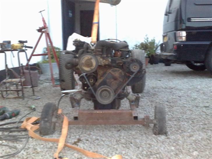 Garden Puller Projekt. - Endelig et billede der ligner lidt en trækker. :D billede 5