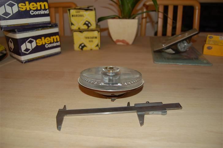 Købt frederacia stump market - S.E.V. Marchal 810 glas Mål: 130 mm billede 6