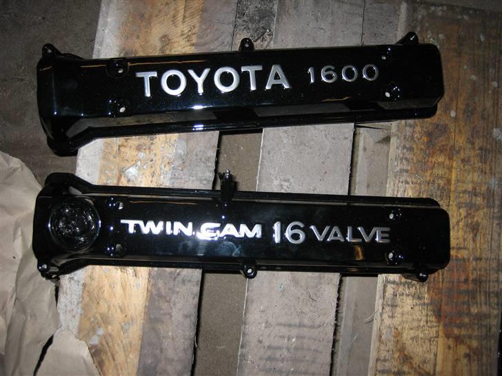 Toyota corolla ae82  - Så fik jeg da lidt malet, man kan se lidt effekt i det.. billede 32