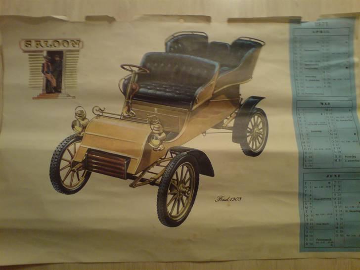 Den ultimative bil kalender - Ford fra 1903 billede 4