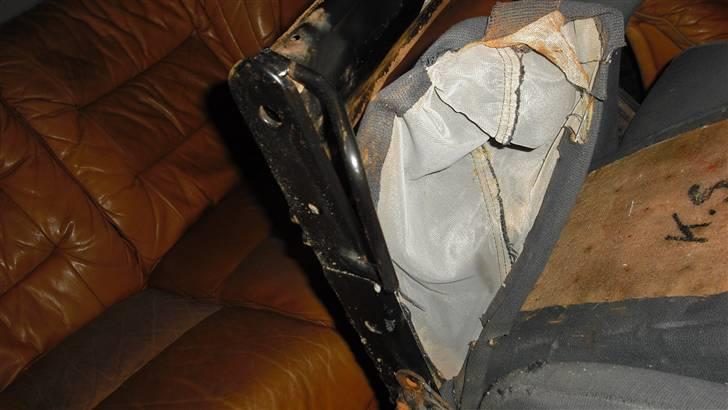 Skifte af pude på recaro sæde - Sådan sku det gerne se ud nå du har få hive pude af billede 13