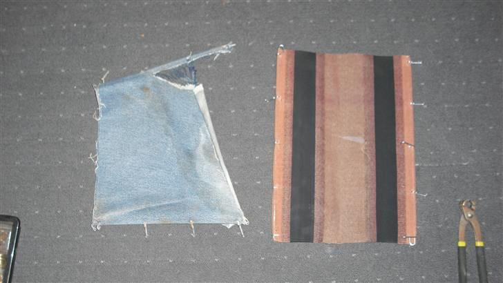 Skifte af pude på recaro sæde - Ny og gamle bund billede 19