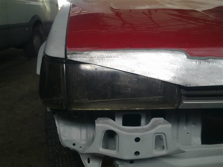 Toyota corolla ae82  - Motorhjelm blev lavet med tin.. billede 52