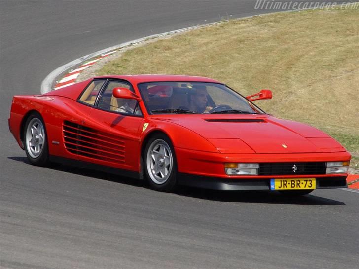 Verdens pæneste biler... i følge mig! - Ferrari Testarossa billede 19