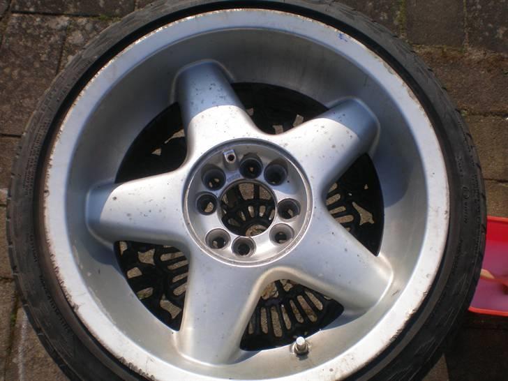 Renovering af fælge take 1 - Ja så'n så de ud inden jeg gik i gang, lettere medtaget hehe billede 1