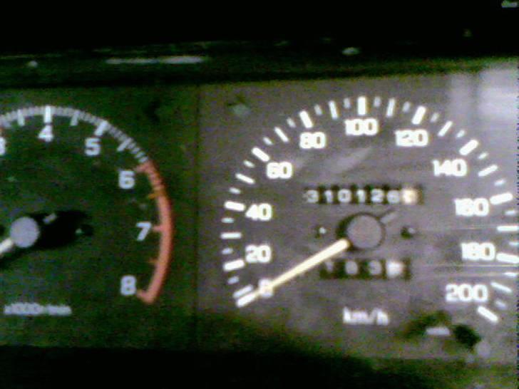 Motorskift til GTI 16v. - Det gamle speedometer.. (8000omdr. - 200km/t) billede 25