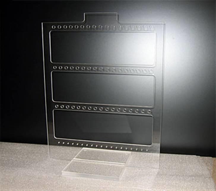 Lidt forskellige ting jeg har lavet.. - Udfræst acryl plade i Cnc fræser. billede 5