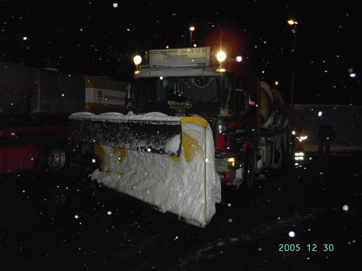 Lastbiler Kai Andersens eftf. - Ronni's gamle scania med sneplov. billede 142