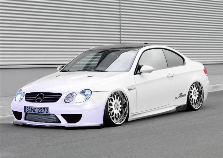 Photoshop efter nolge dages leg :P - Den jeg er mest stolt af en bmw m3 med mercer front billede 1