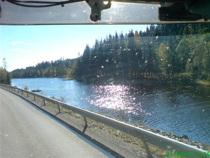 Mine Gl. lastbiler - Flot efterårs morgen i Norge billede 8