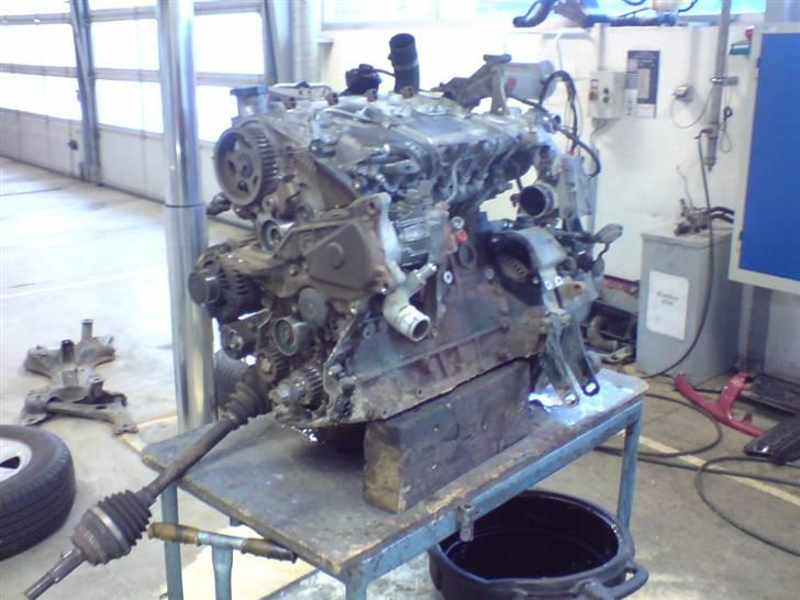 Tilstoppet oliesi - Ud med lortet. billede 11