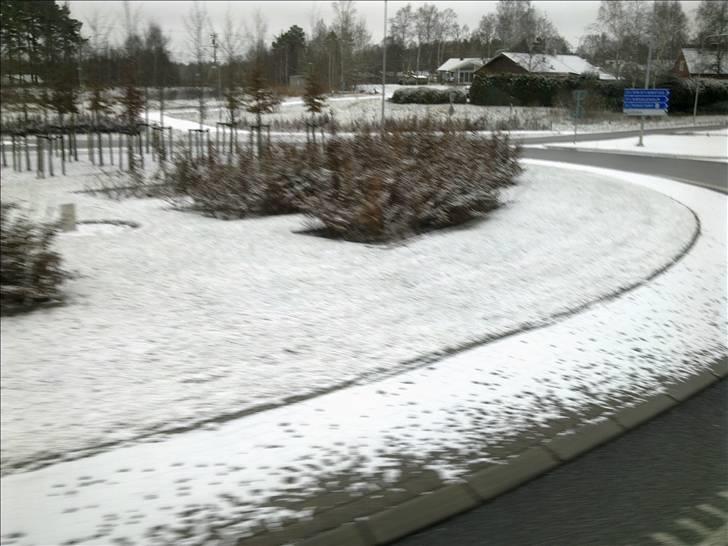 Billeder fra mine ture hos VB Transport - Det første sne i syd sverige billede 124