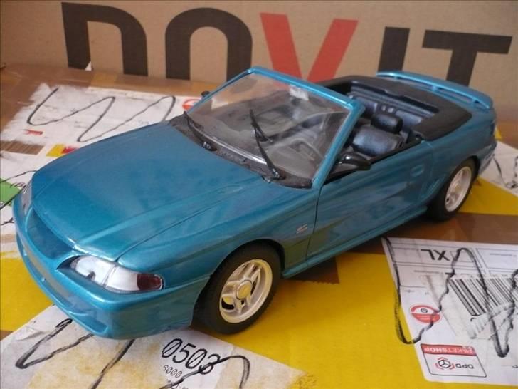 Mine modelbiler 1:18 - Ford mustang billede 105