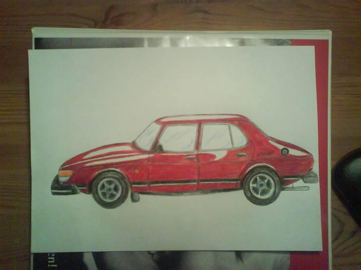 Tegninger af SAAB - Min første SAAB-tegning nogensinde... billede 5