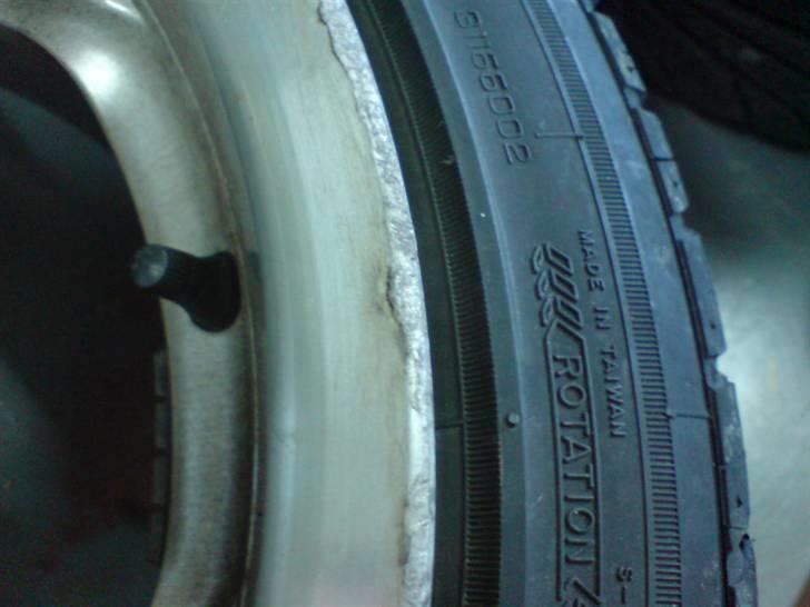 Rep. af fælge - Lidt smadret kant... billede 6