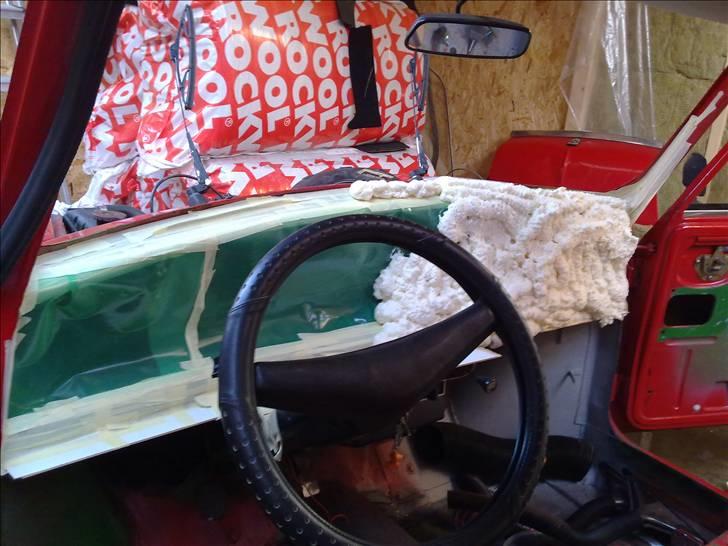 Hjemmelavet indstrumentbord og dørsider billede 8