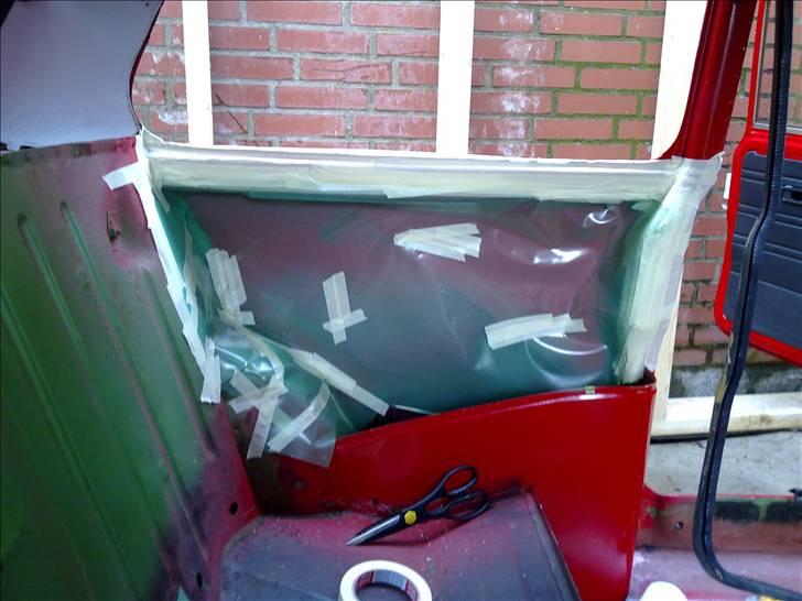 Hjemmelavet indstrumentbord og dørsider billede 12