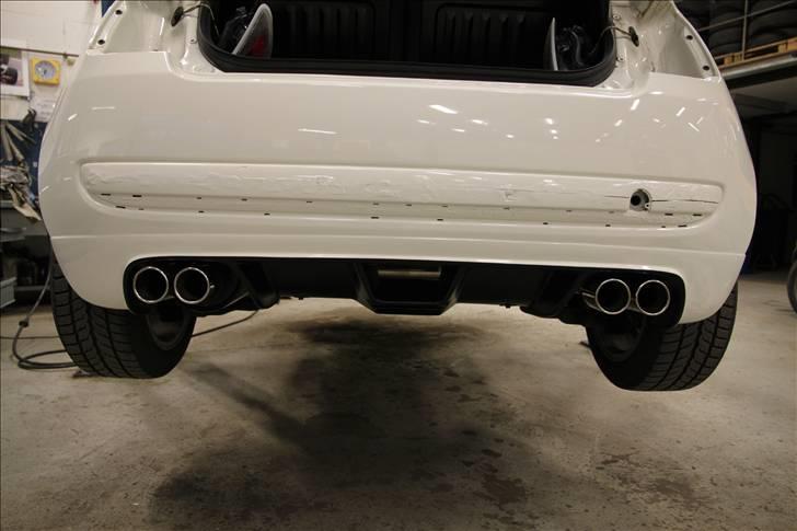 Fiat 500 Styling - Ja sådan ser det altså ud indtil videre.. Mangler lige at få malet en liste til kofangeren.. billede 6