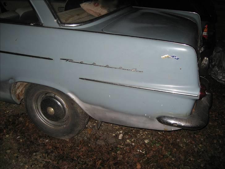 Renovering af Opel Rekord p2 1700 - 1961 - Der er nogen der har prøvet at lave nogen mislykkedes forsøg med noget rust.. billede 5