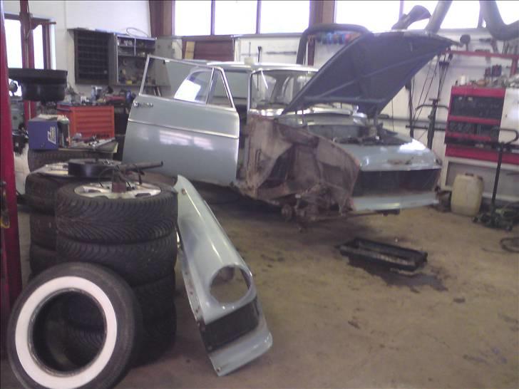 Renovering af Opel Rekord p2 1700 - 1961 billede 19