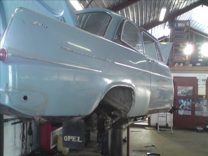 Renovering af Opel Rekord p2 1700 - 1961 billede 17