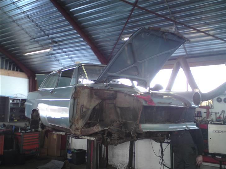 Renovering af Opel Rekord p2 1700 - 1961 billede 16