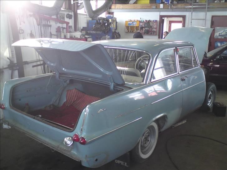 Renovering af Opel Rekord p2 1700 - 1961 billede 14