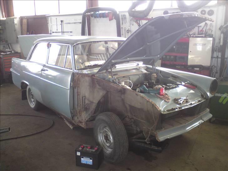 Renovering af Opel Rekord p2 1700 - 1961 billede 13