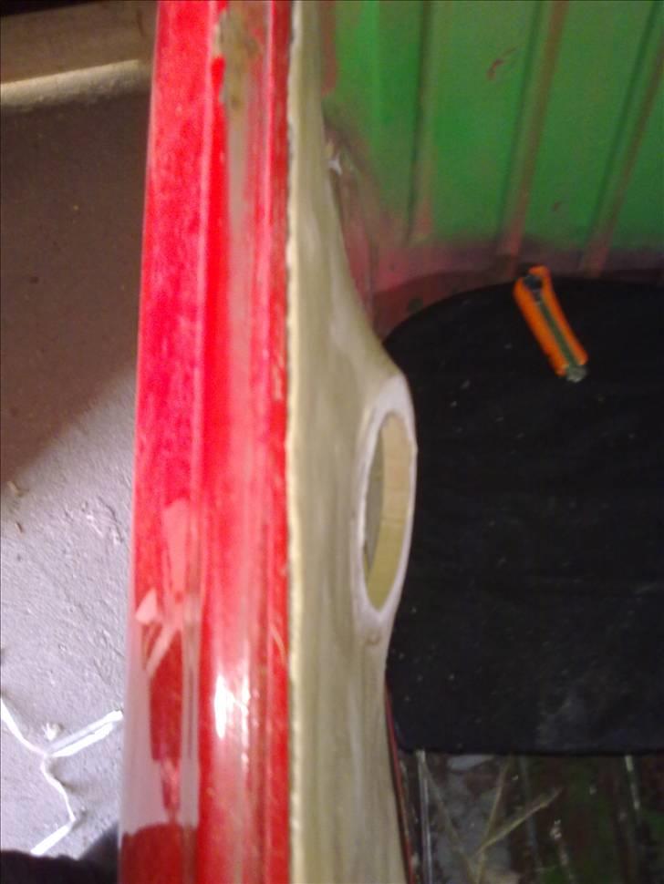 Hjemmelavet indstrumentbord og dørsider - Synes selv det passer godt efter det er første gang (men ikke sidste) jeg arbejder med glasfiber billede 25