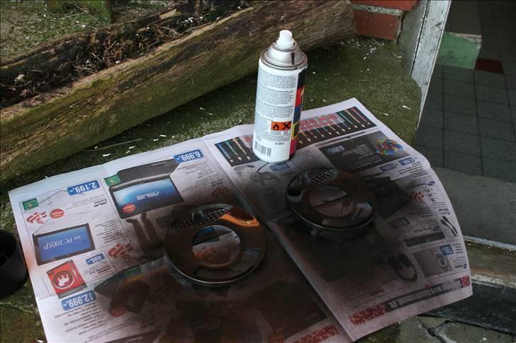 Hjemmelavet sort DE-lygte BMW E30 + E34 *opd 100410* - Første lag billede 21