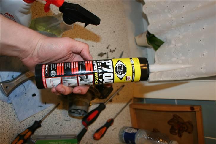 Hjemmelavet sort DE-lygte BMW E30 + E34 *opd 100410* - Vender lidt dumt, beklager. Dette blev valget af lim - Jem og Fix, 89 kr... billede 30