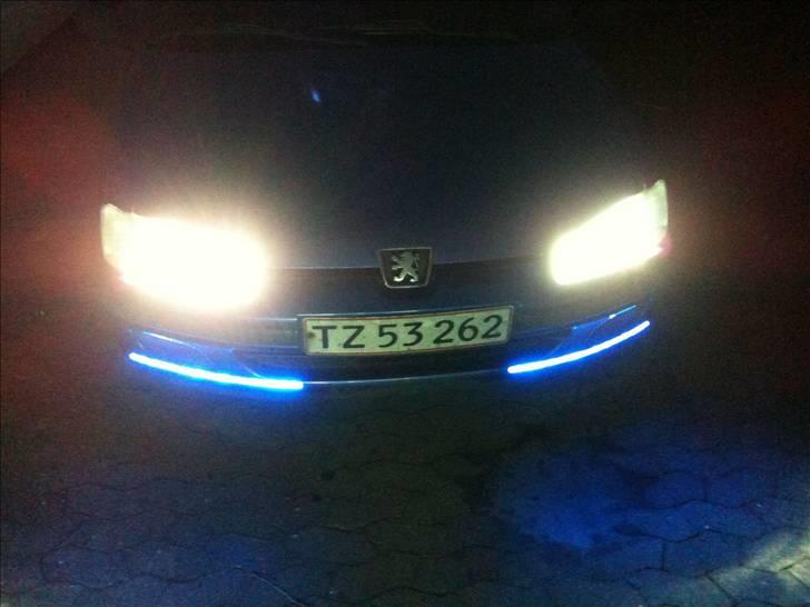 LED strip lys og xenon kit billede 1