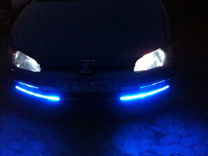 LED strip lys og xenon kit billede 3