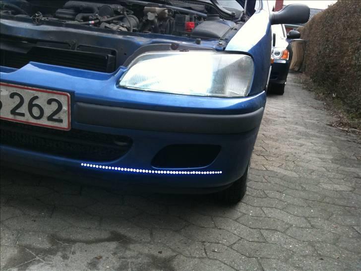 LED strip lys og xenon kit billede 6