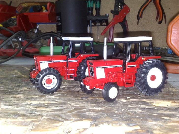 Model traktorer 1/32 - to x 955 den ene med 4x4 billede 19