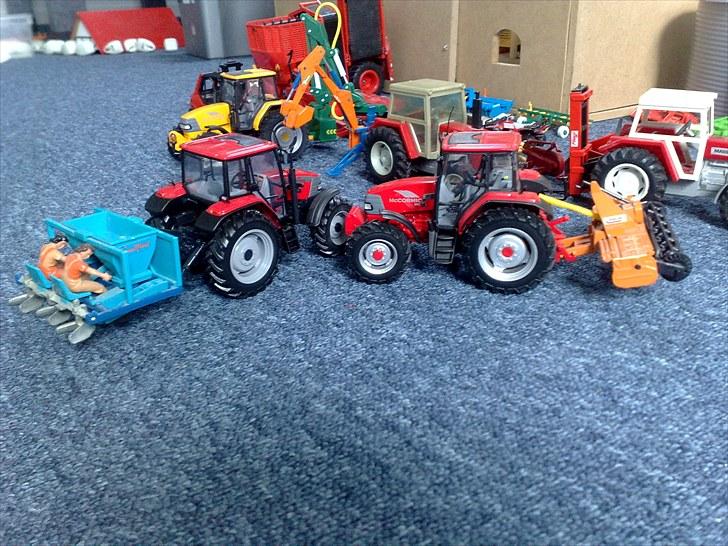 Model traktorer 1/32 - Cx´ med kartoffel ligger  og fræser billede 69