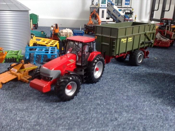 Model traktorer 1/32 - Mccormick stx med fortuna vogn billede 72