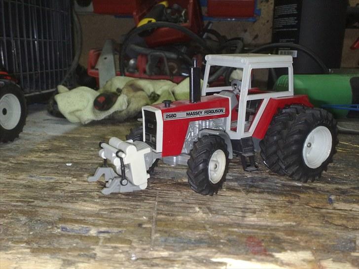 Model traktorer 1/32 - 2680 med tvillinge mont. billede 92