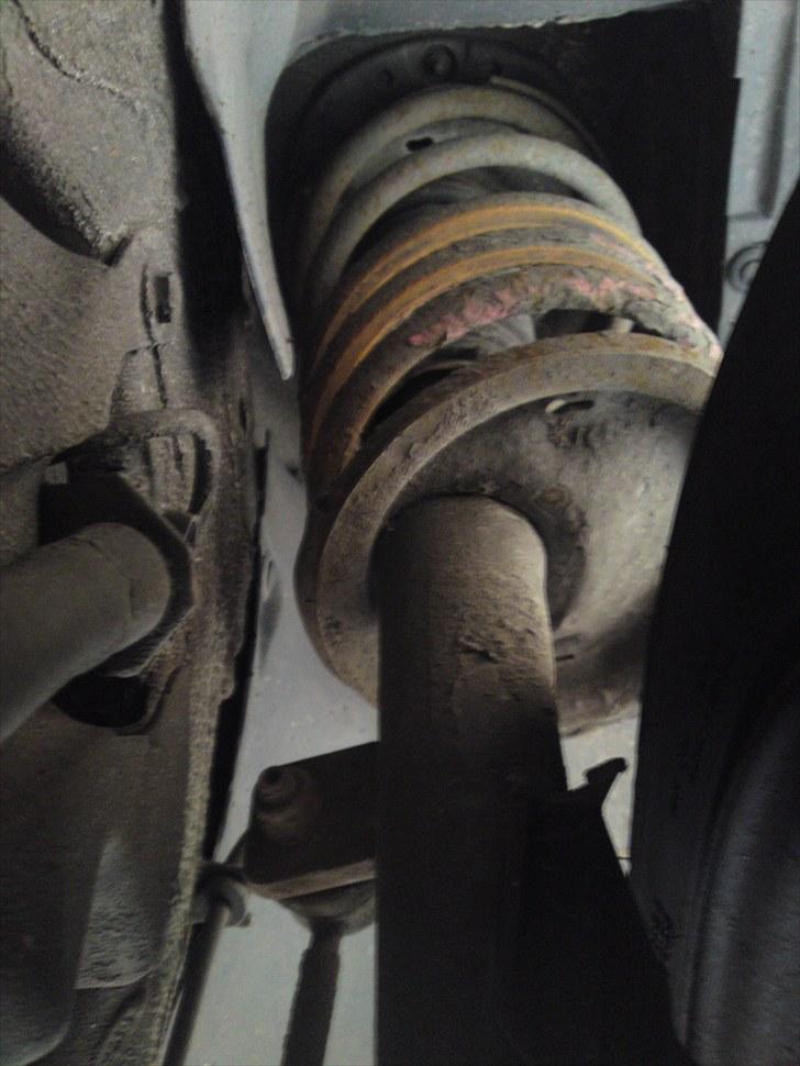 Ny Undervogn 206 - Gamle dæmper/fjeder foran billede 3