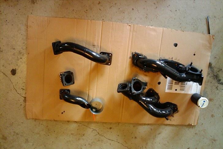 Renovering af 300ZX Twin Turbo "Tykke Bertha" - Manifolde og screamer pipes for lidt varme beskyttende coating. billede 335