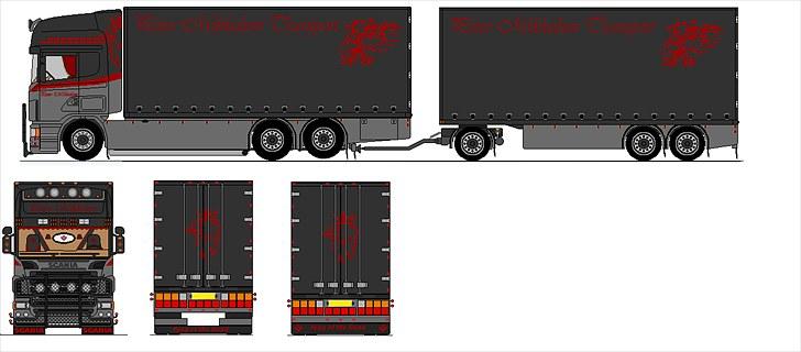 Paint tegninger af lastbiler billede 70
