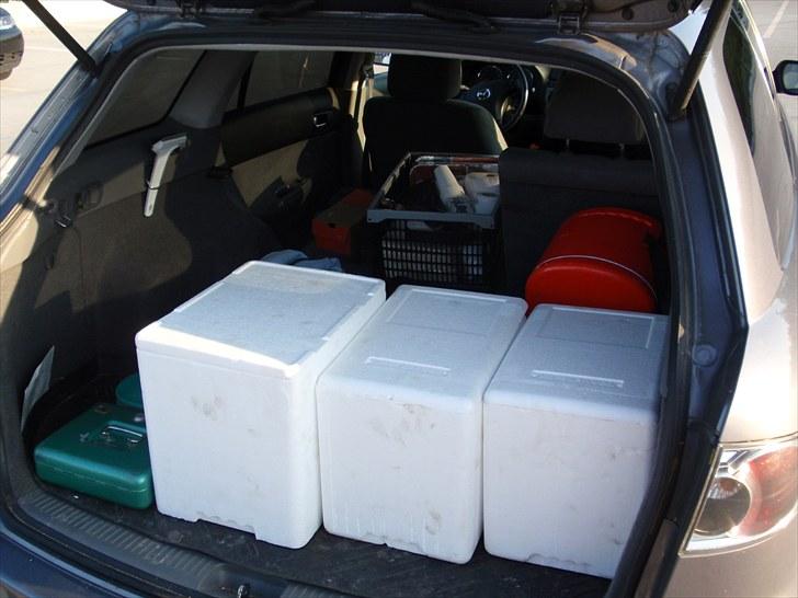 Billeder fra "team bænken"  - Tema bænkens sparkedæk/hygge grill træf den 21/5 10
uden mad og drikke kommer myggen ikke billede 3