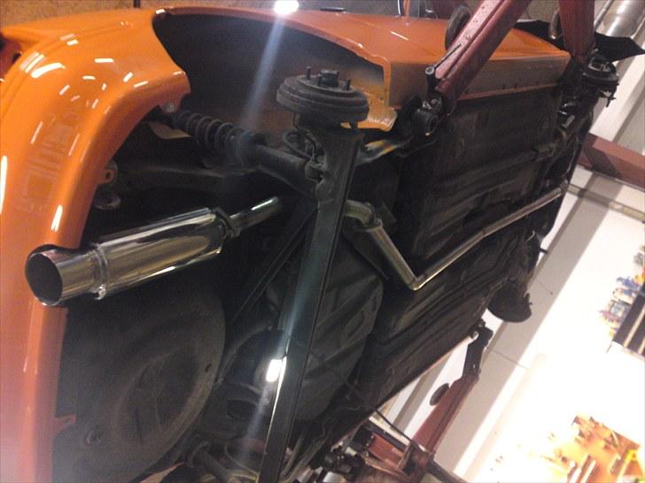 Rustfri udstødning - Og sådan blev det færdige resultat, glæder mig til at hører den i gang når ledningsnettet er færdigt... billede 18