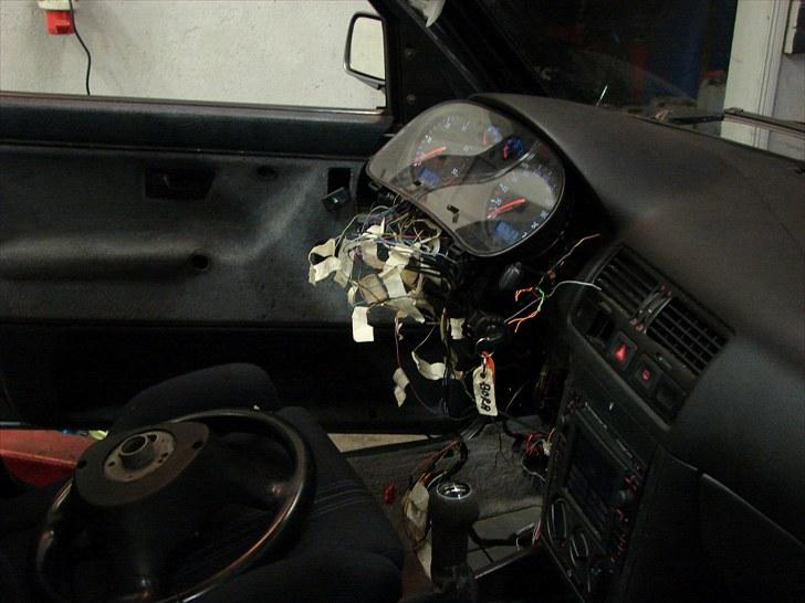 Golf 2 syncro projekt  - D.12-6-10 er godt i gang med at samle bilen indvendig billede 119