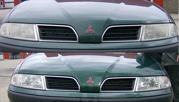 Førstegans polering af plastik lygter billede 11