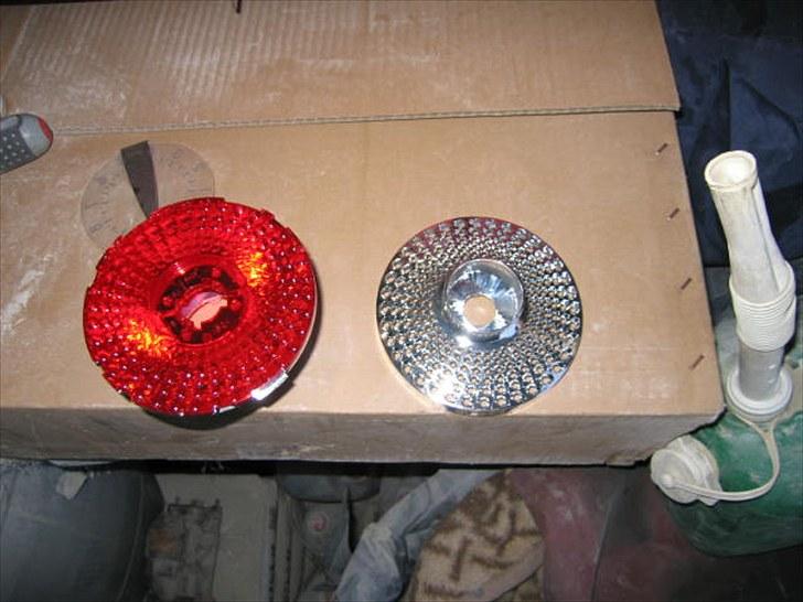 Sorte baglygter Seat Altea - Crom afmonteres billede 7