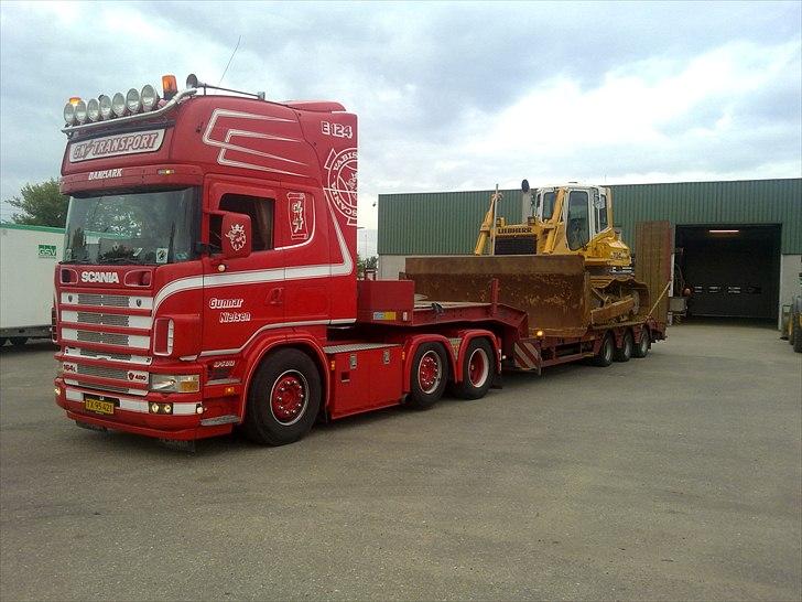 GN transport - En lille doser fra kolding til ringsted. Måtte have følgebil med, da bladet er 4,1m. billede 32